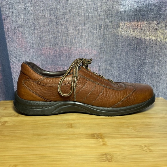 Mephisto Match Runoff Sz 13 Mens Brown Leather Shoes Sneakers Walking Lace Up main image 10